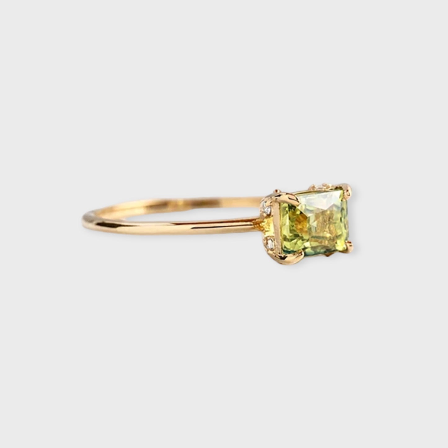 Peridot Gemstone Ring