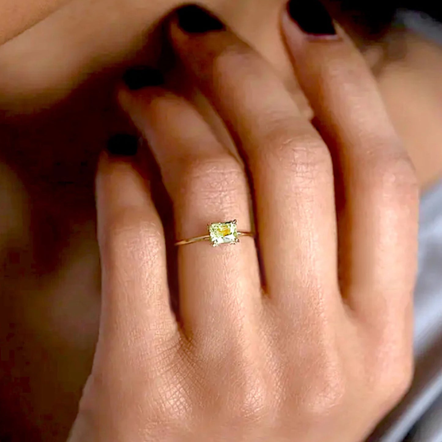 Peridot Gemstone Ring