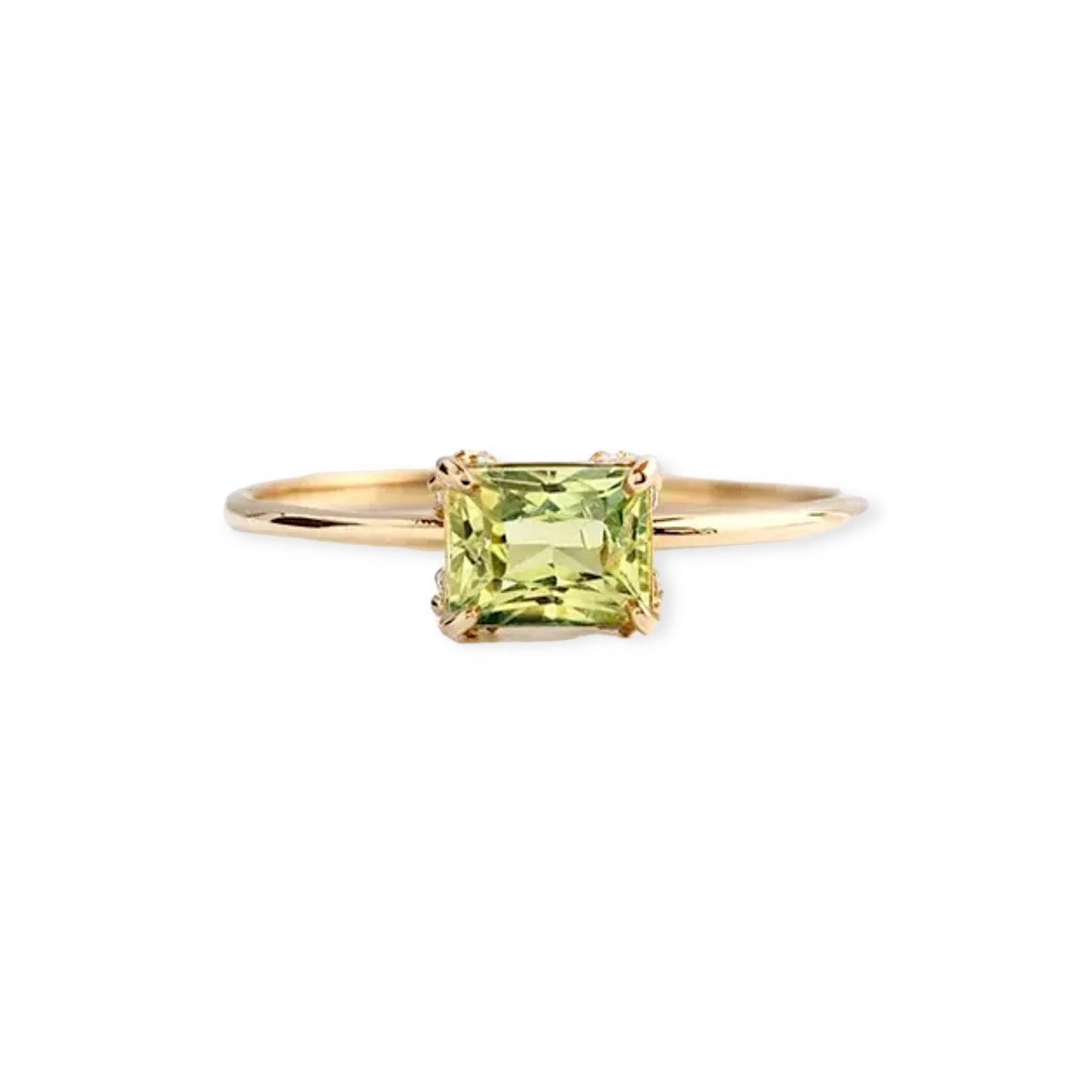 Peridot Gemstone Ring