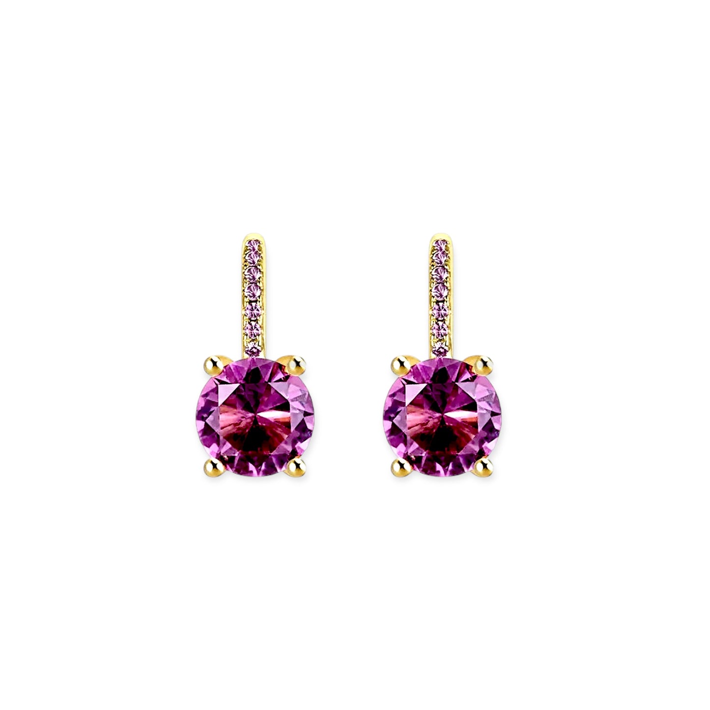 Luxury Amethyst Earrings