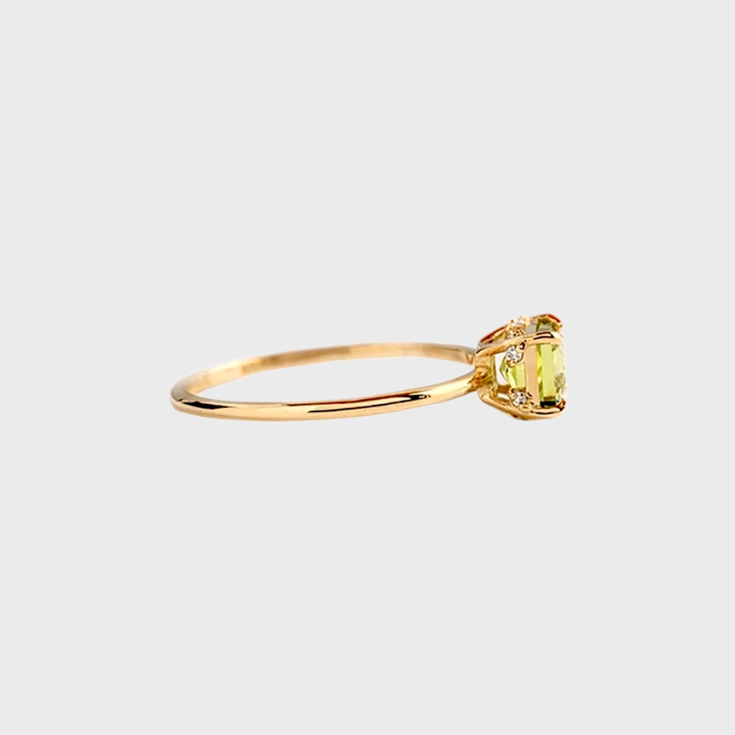 Peridot Gemstone Ring