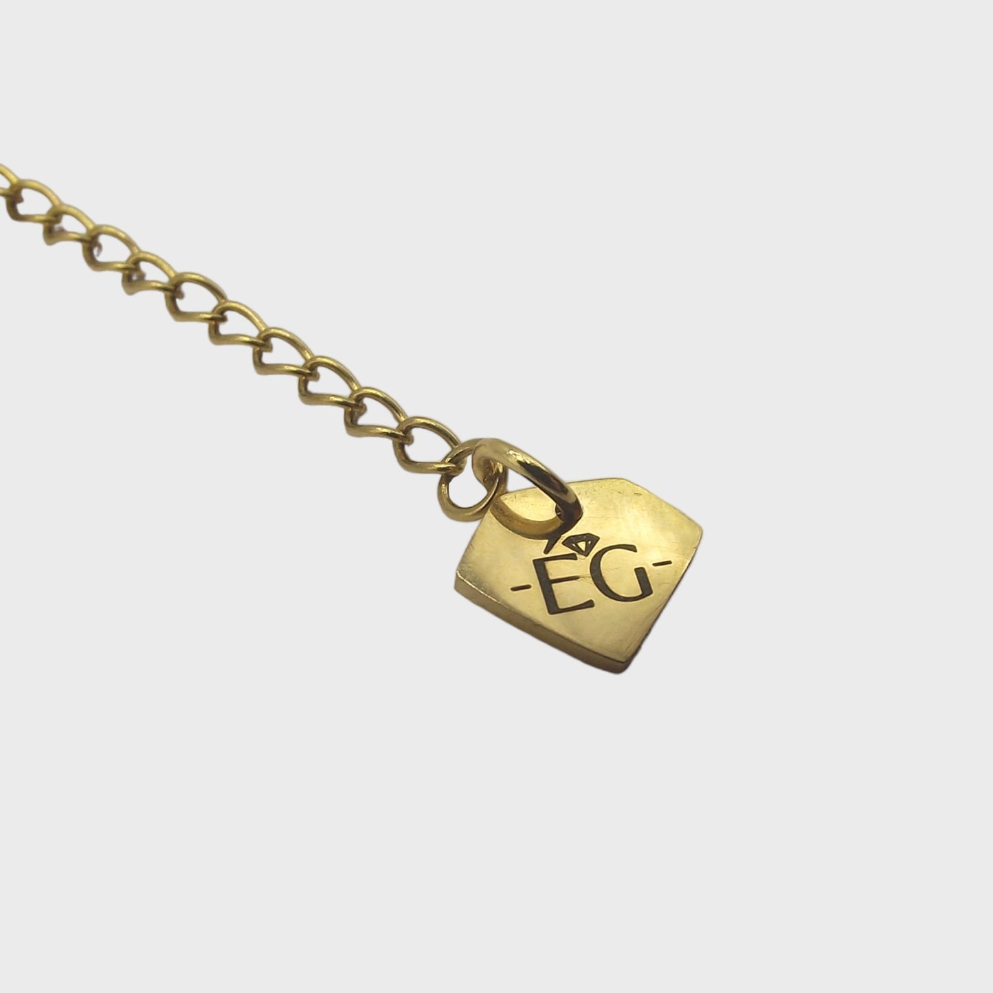 18K Water Drop Opal Necklace