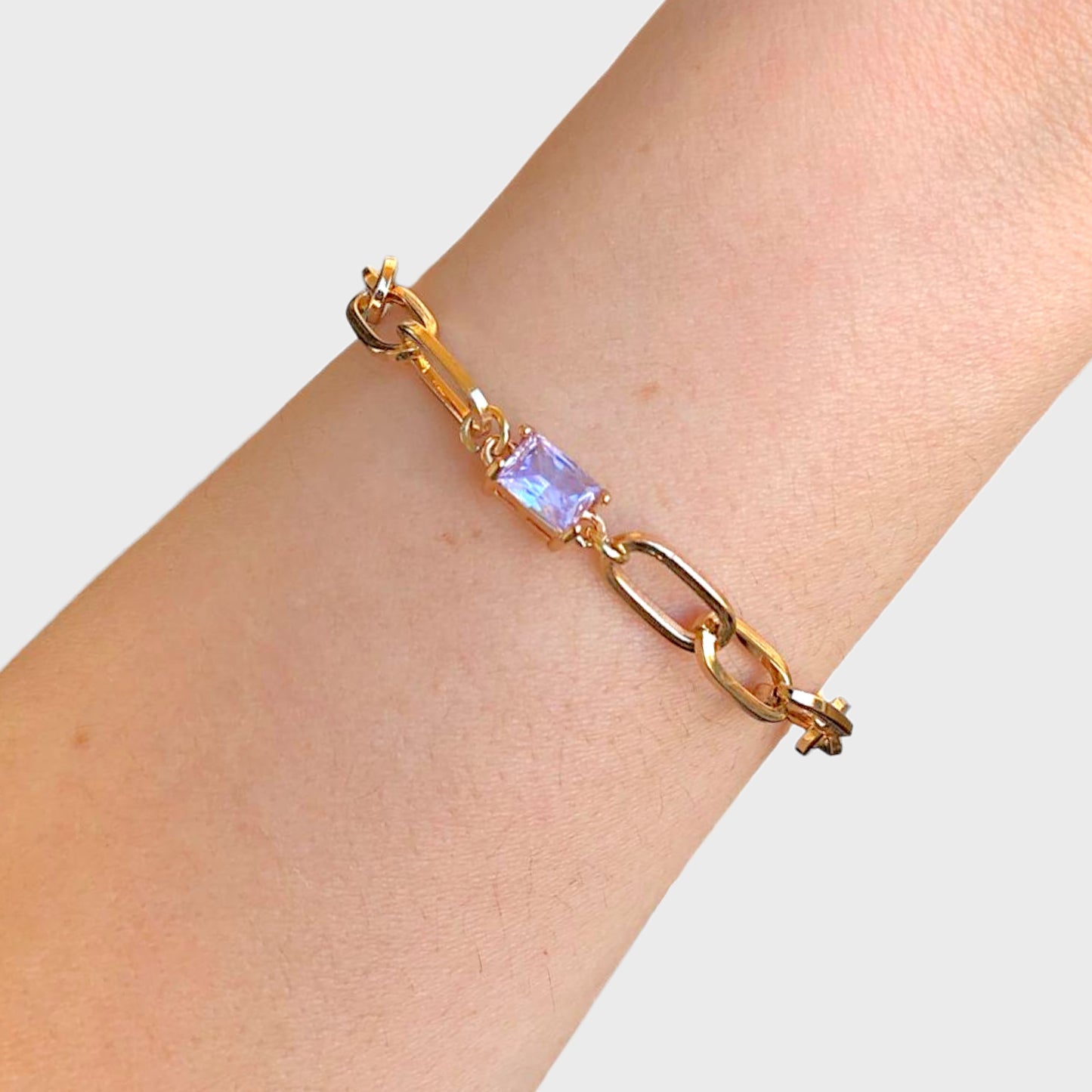 Alexandrite Gold Bracelet