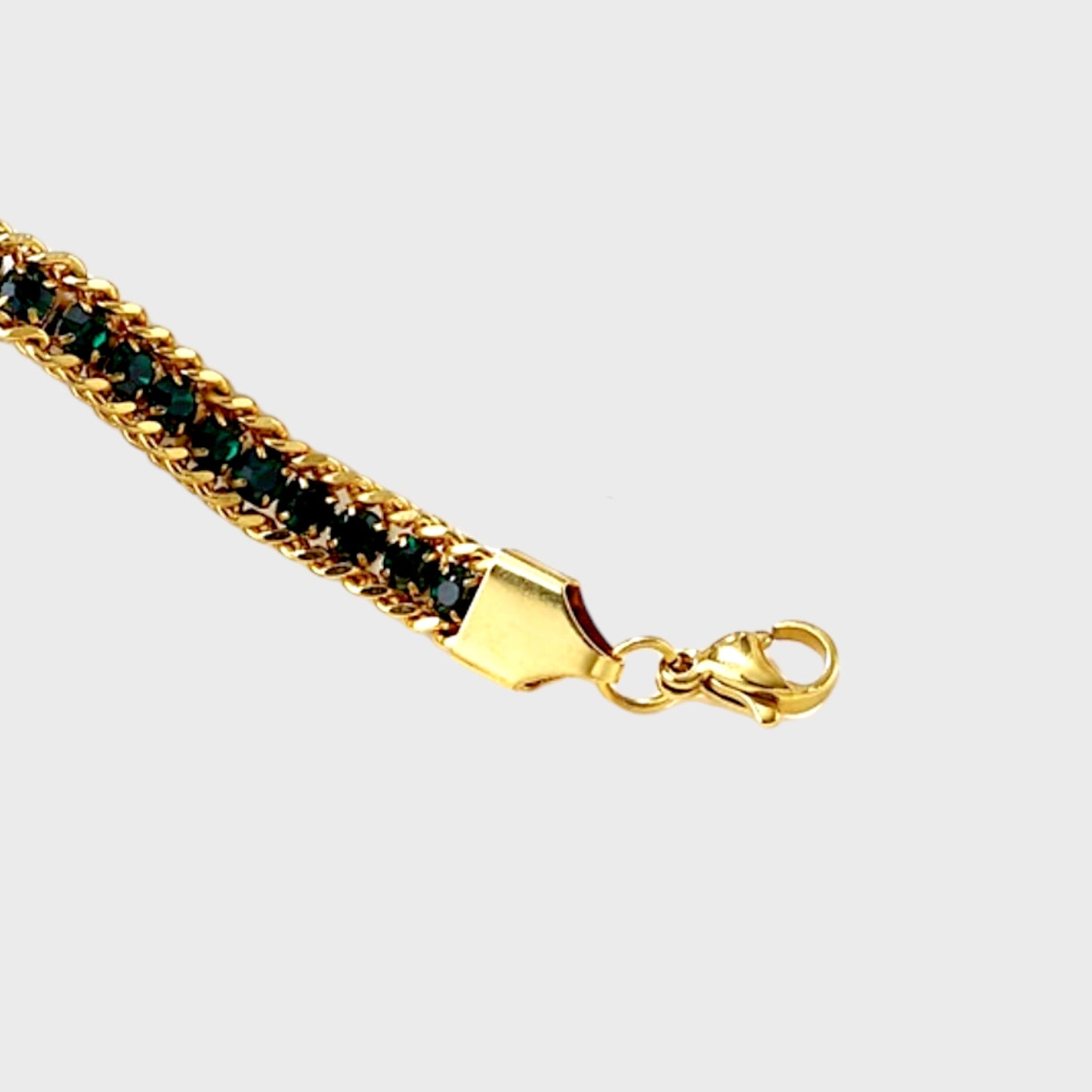 May Emerald Tennis Bracelet