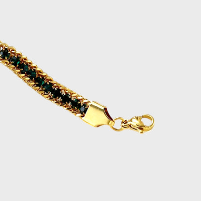 May Emerald Tennis Bracelet