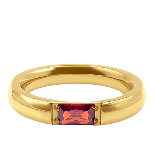 Garnet Gemstone Ring