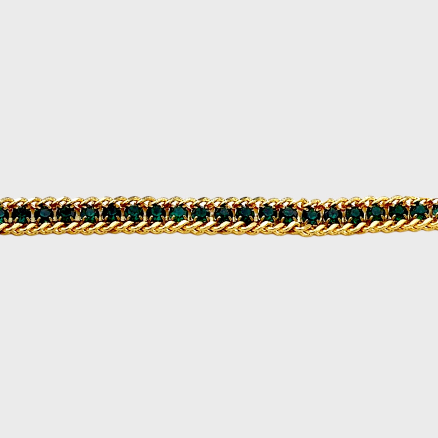 May Emerald Tennis Bracelet