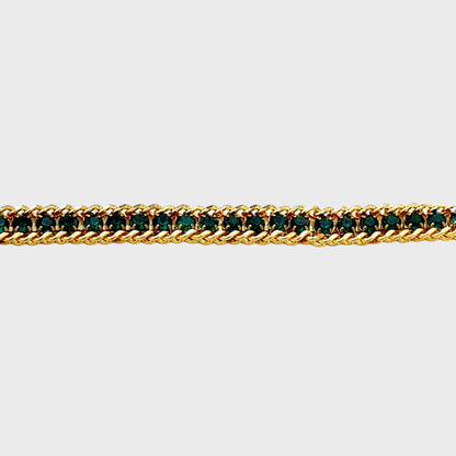 May Emerald Tennis Bracelet